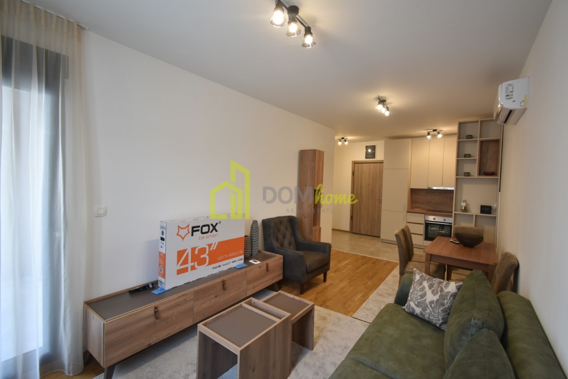 Jednosoban stan 50m2, Momišići - Izdavanje, Namješten, Klimatizovan, Parking mjesto